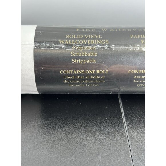 Vintage s.a. Maxwell co. 7267-492 32.8ft. Tropical Tree Stripped Wallpaper Roll - Picture 12 of 13